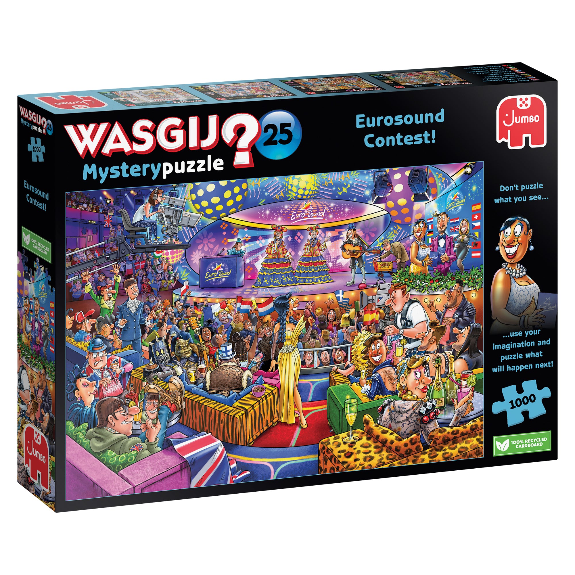 Wasgij Mystery 25: Eurosound Contest! – 1000 Piece Jigsaw Puzzle (Wasgij)