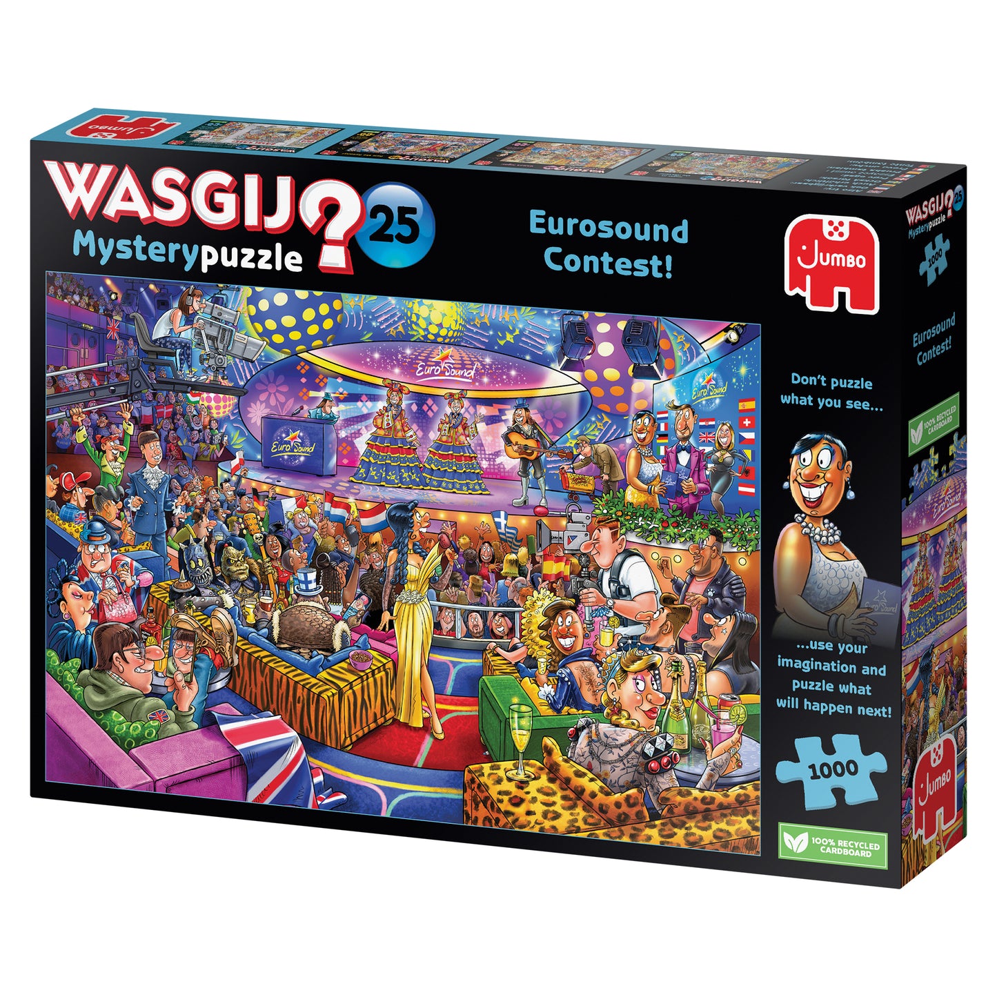 Wasgij Mystery 25 - Eurosound Contest! - 1000 Piece Jigsaw Puzzle