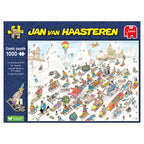 It's All Going Downhill! by Jan Van Haasteren – 1000 Piece Jigsaw Puzzle (Jan Van Haasteren)