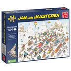 It's All Going Downhill! by Jan Van Haasteren – 1000 Piece Jigsaw Puzzle (Jan Van Haasteren)