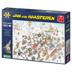 It's All Going Downhill! by Jan Van Haasteren – 1000 Piece Jigsaw Puzzle (Jan Van Haasteren)