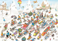 It's All Going Downhill! by Jan Van Haasteren – 1000 Piece Jigsaw Puzzle (Jan Van Haasteren)