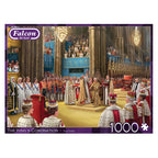 The King's Coronation – 1000 Piece Jigsaw Puzzle (Falcon de luxe)