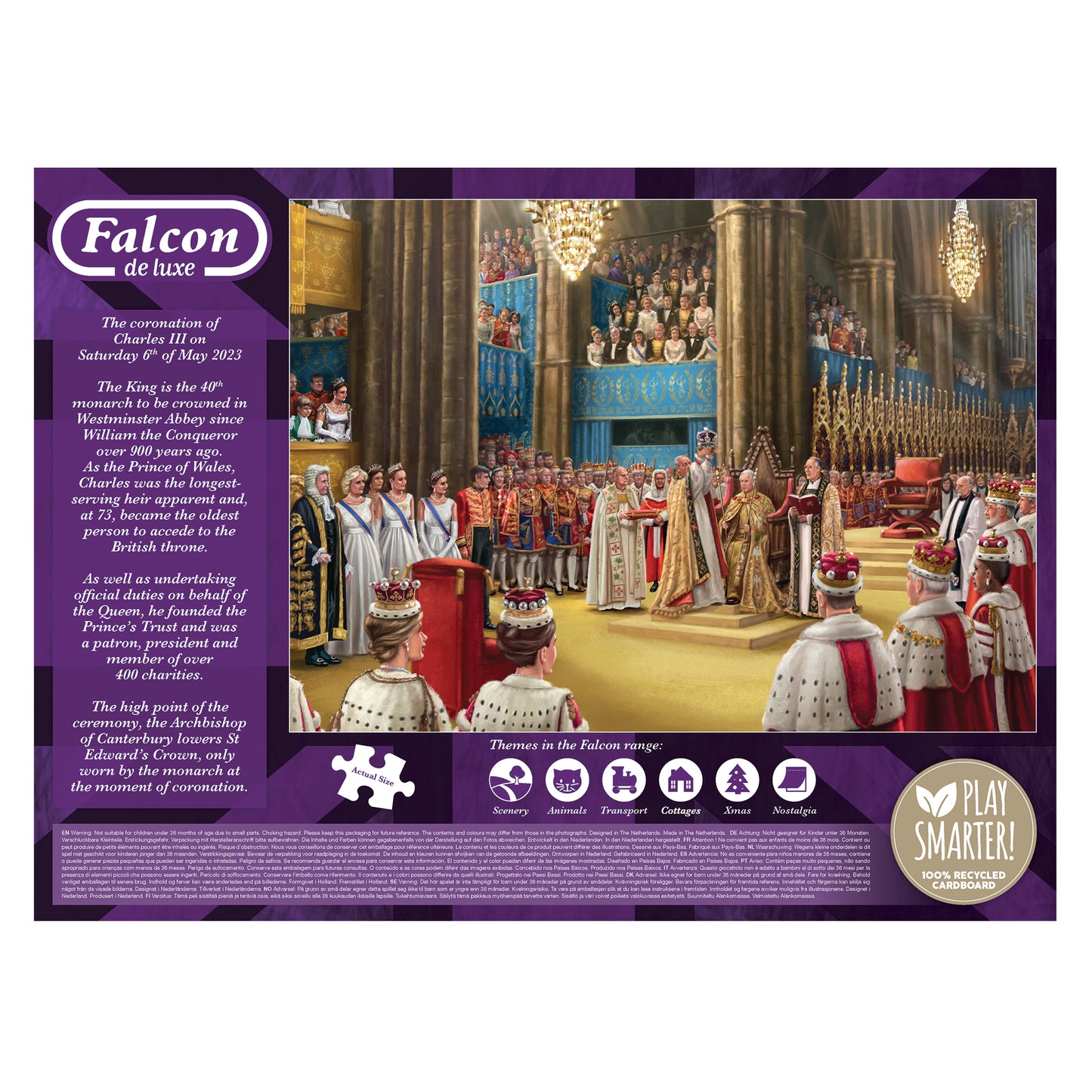 Falcon de luxe - The King's Coronation - 1000 Piece Puzzle