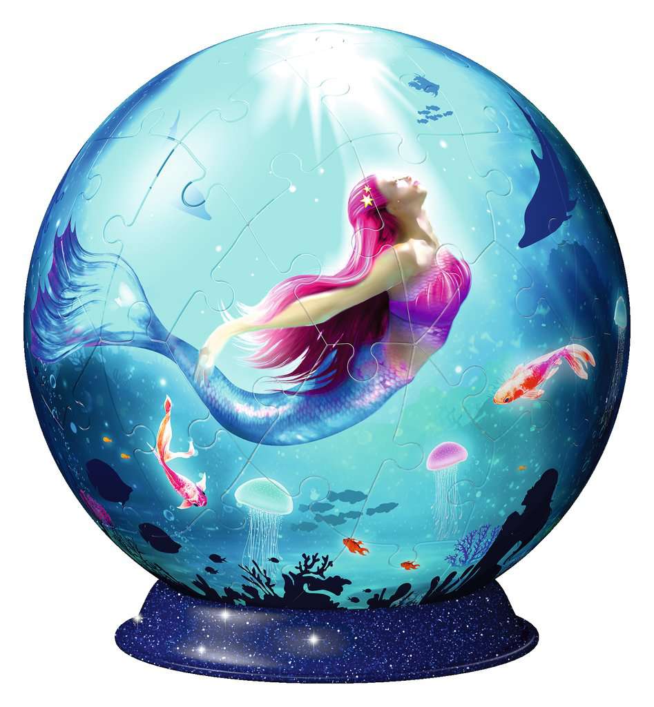 Mermaid 3D Puzzle – 72 Piece Jigsaw Puzzle (Ravensburger)