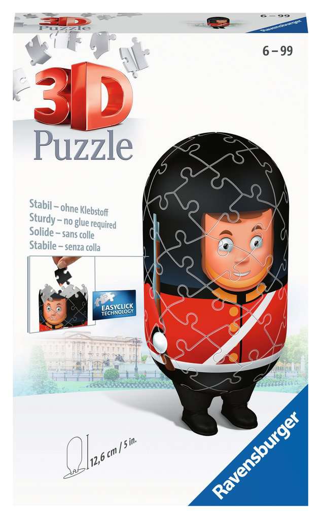 London Royal Guard – Shaped 3D Jigsaw Puzzle (Ravensburger)