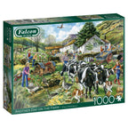 Another Day On The Farm – 1000 Piece Jigsaw Puzzle (Falcon De Luxe)