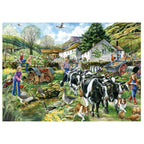 Another Day On The Farm – 1000 Piece Jigsaw Puzzle (Falcon De Luxe)