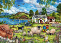 Highland Farm – 500 Piece Jigsaw Puzzle (Falcon De Luxe)