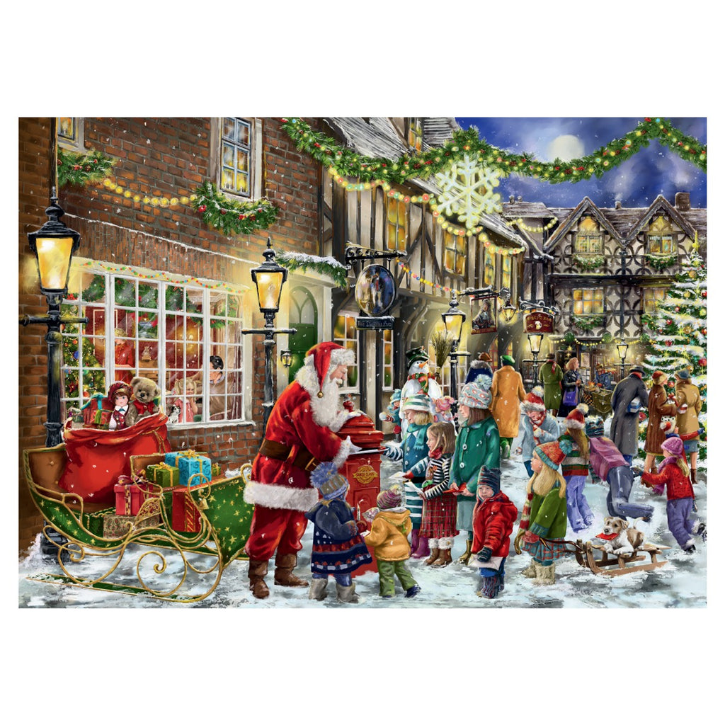 Letters For Santa – 2 x 1000 Piece Jigsaw Puzzles (Falcon De Luxe)