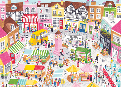 Shop Local – 1000 Piece Jigsaw Puzzle (Falcon Contemporary)