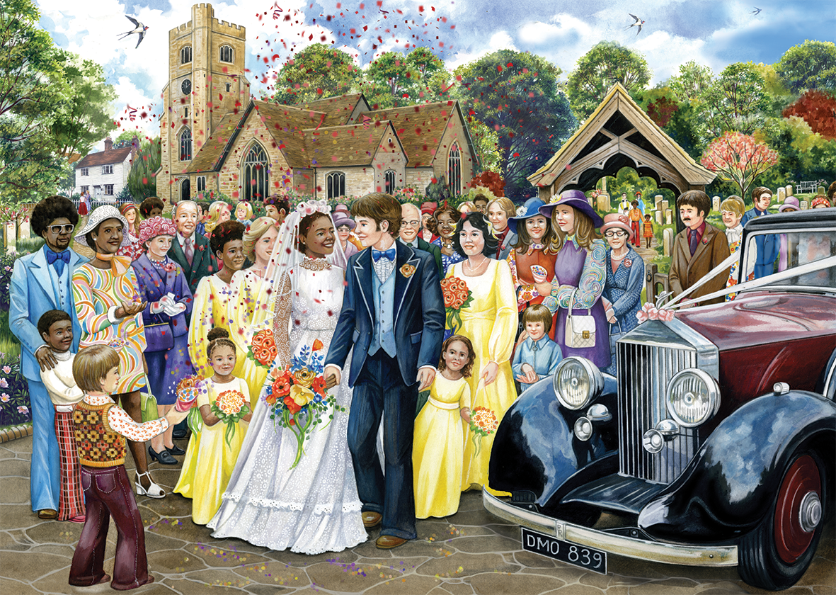 The Wedding – 500 Piece Jigsaw Puzzle (Falcon De luxe)
