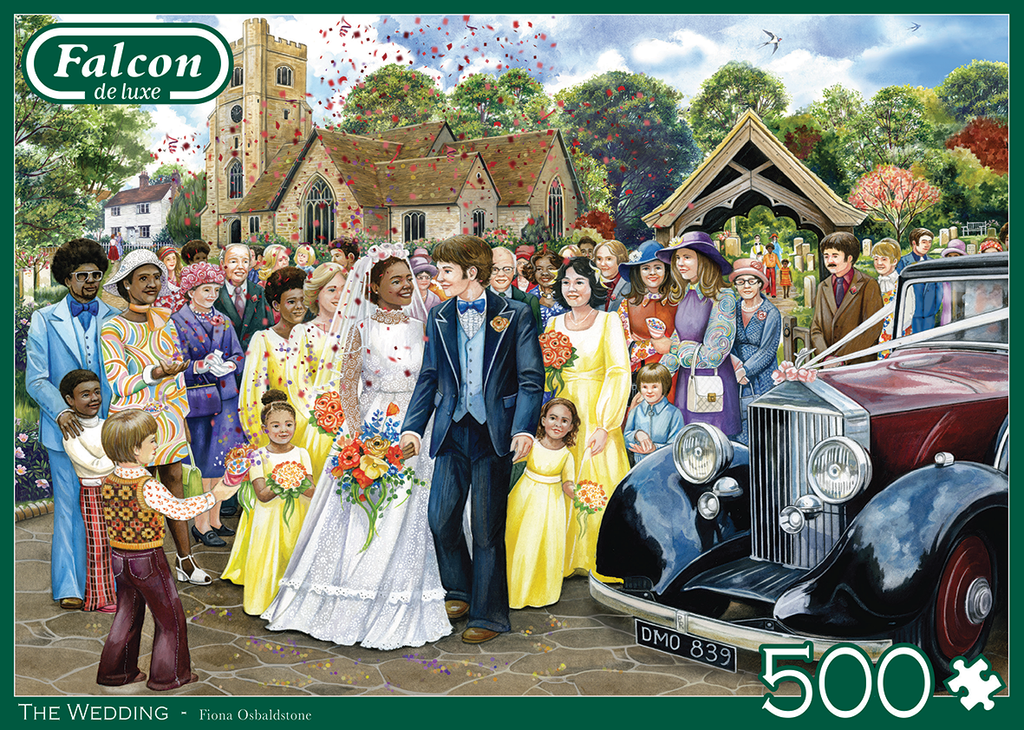 The Wedding – 500 Piece Jigsaw Puzzle (Falcon De luxe)