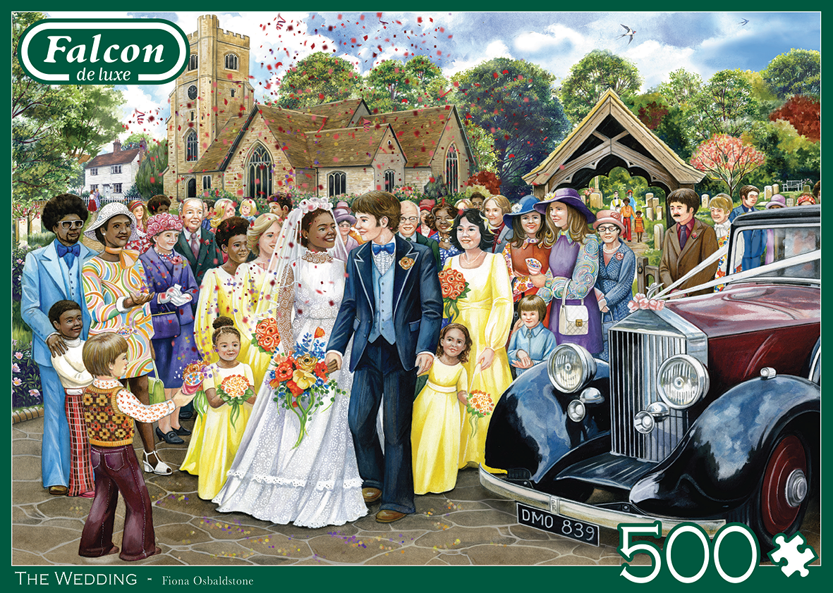 The Wedding – 500 Piece Jigsaw Puzzle (Falcon De luxe)