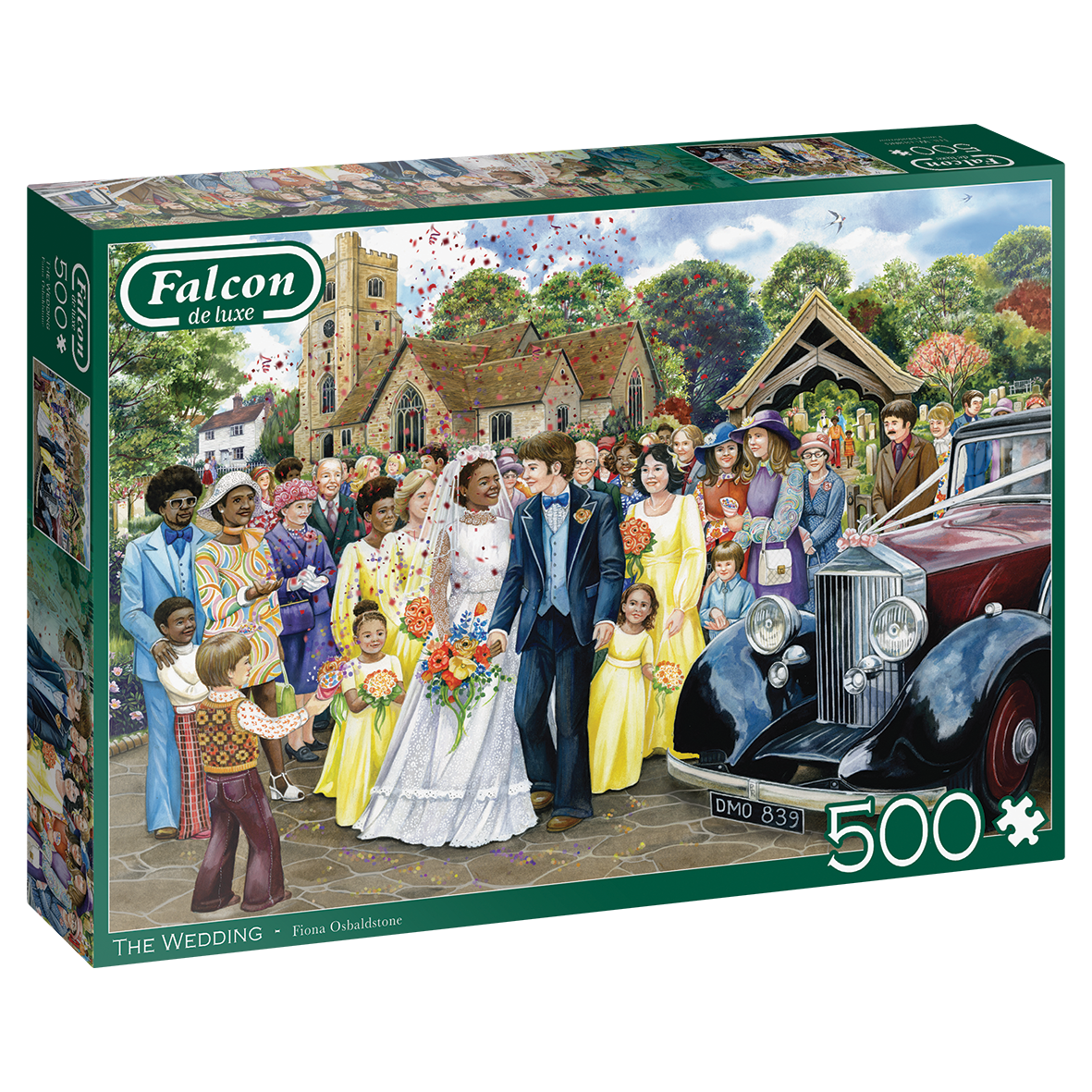 The Wedding – 500 Piece Jigsaw Puzzle (Falcon De luxe)