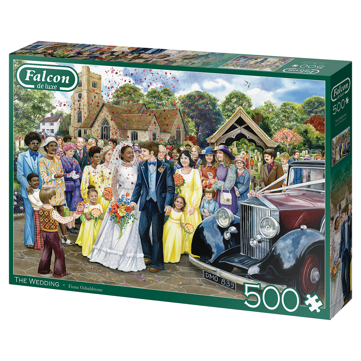 Falcon De luxe - The Wedding - 500 Piece Jigsaw Puzzle