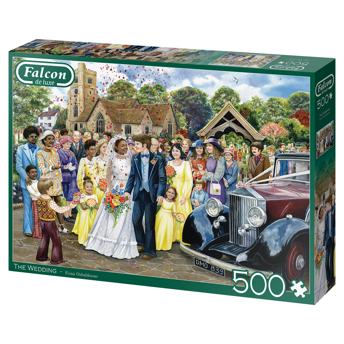 The Wedding – 500 Piece Jigsaw Puzzle (Falcon De luxe)