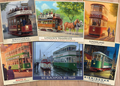 Vintage Trams – 1000 Piece Jigsaw Puzzle (Falcon De luxe)