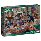 Knitting Club – 1000 Piece Jigsaw Puzzle (Falcon De Luxe)