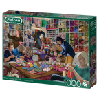 Knitting Club – 1000 Piece Jigsaw Puzzle (Falcon De Luxe)