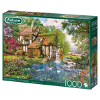 Watermill Cottage – 1000 Piece Jigsaw Puzzle (Falcon De luxe)