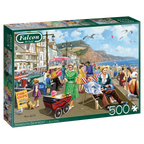Sidmouth Seafront – 500 Piece Jigsaw Puzzle (Falcon De luxe)