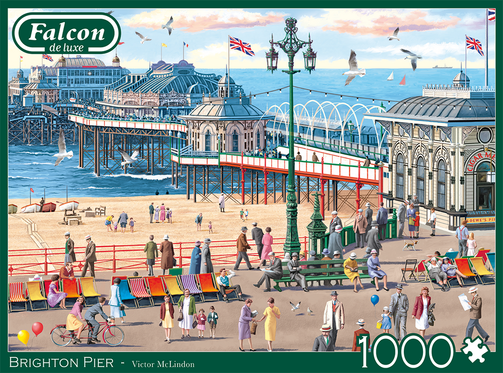 Brighton Pier – 1000 Piece Jigsaw Puzzle (Falcon De Luxe)