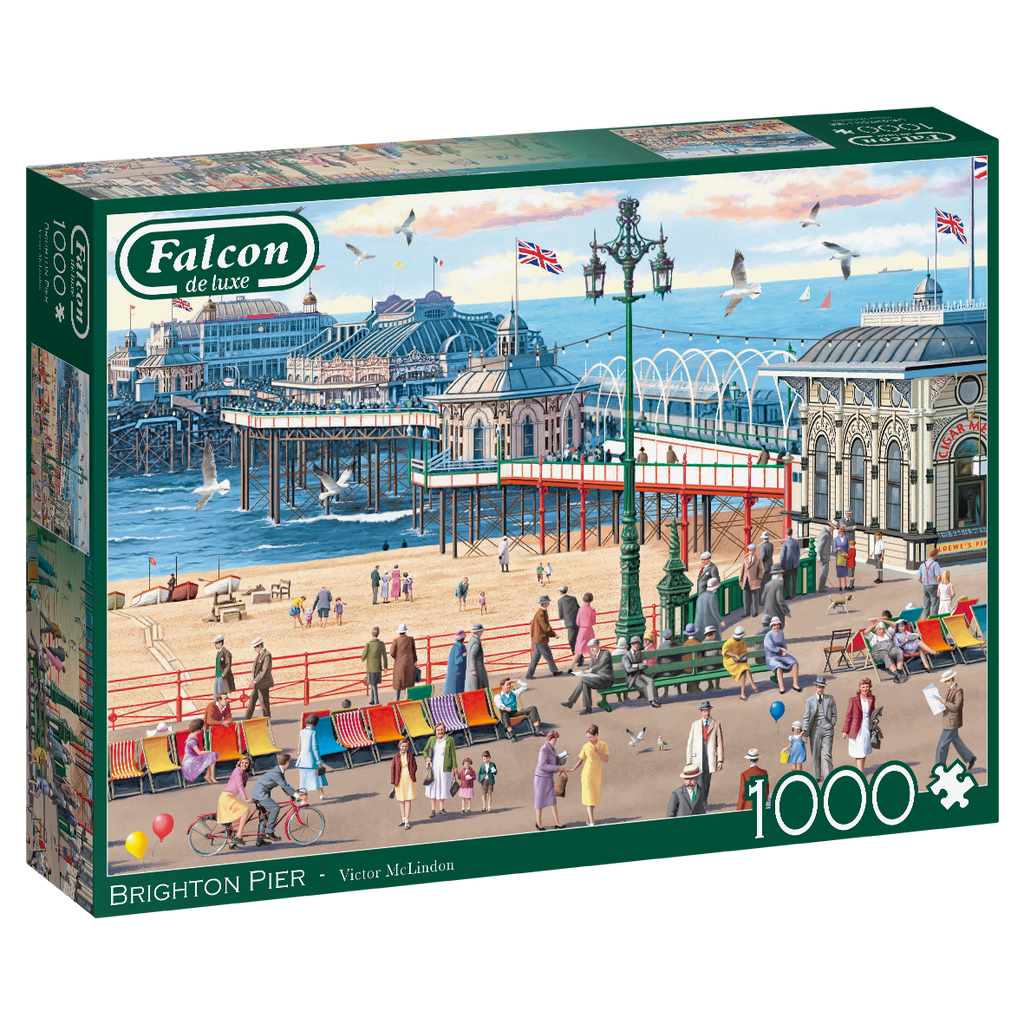 Brighton Pier – 1000 Piece Jigsaw Puzzle (Falcon De Luxe)