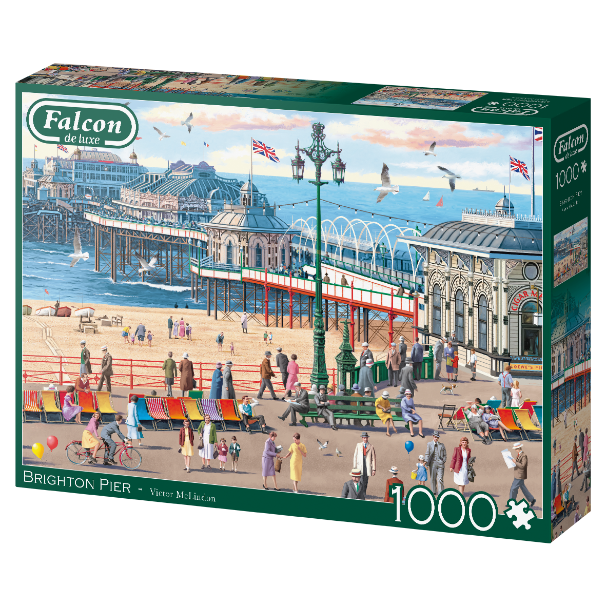 Brighton Pier – 1000 Piece Jigsaw Puzzle (Falcon De Luxe)
