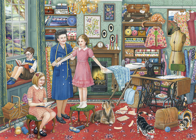 The Dressmaker – 1000 Piece Jigsaw Puzzle (Falcon De Luxe)