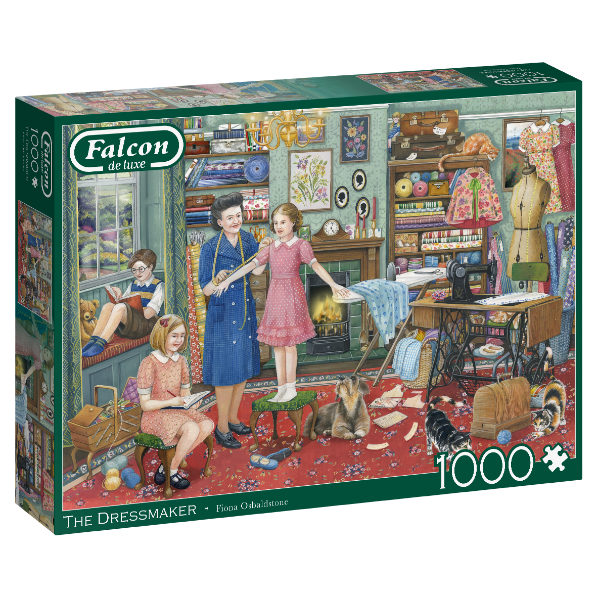 Falcon De Luxe - The Dressmaker - 1000 Piece Jigsaw Puzzle