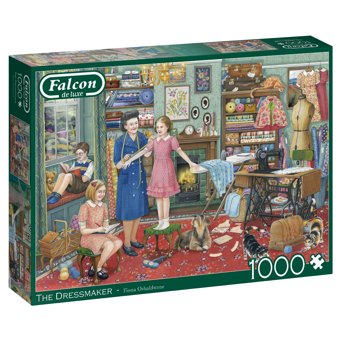 The Dressmaker – 1000 Piece Jigsaw Puzzle (Falcon De Luxe)