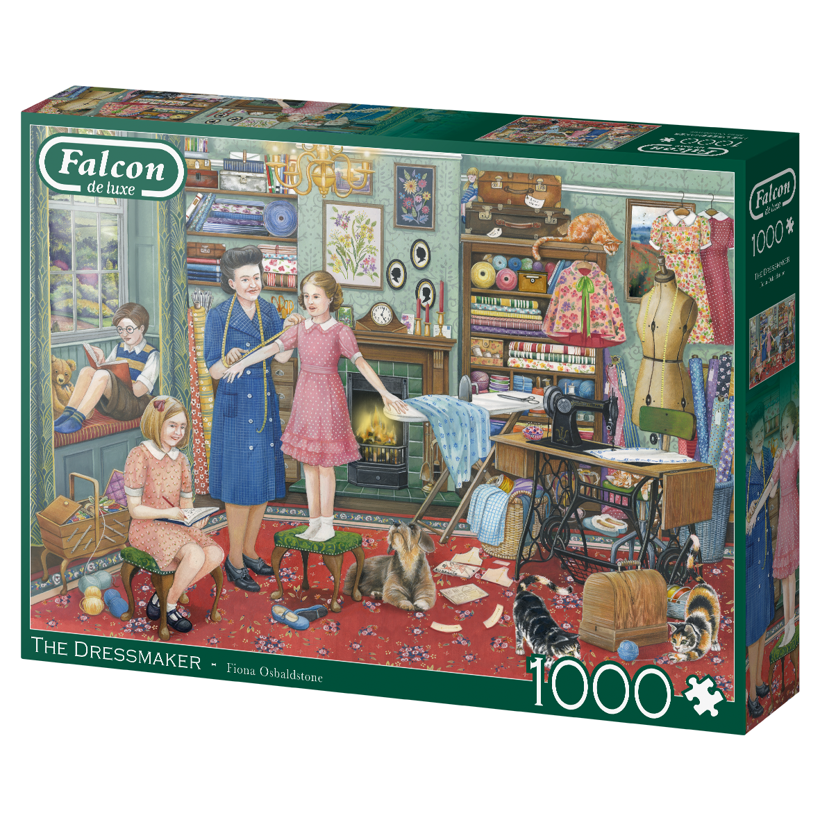 Falcon De Luxe - The Dressmaker - 1000 Piece Jigsaw Puzzle