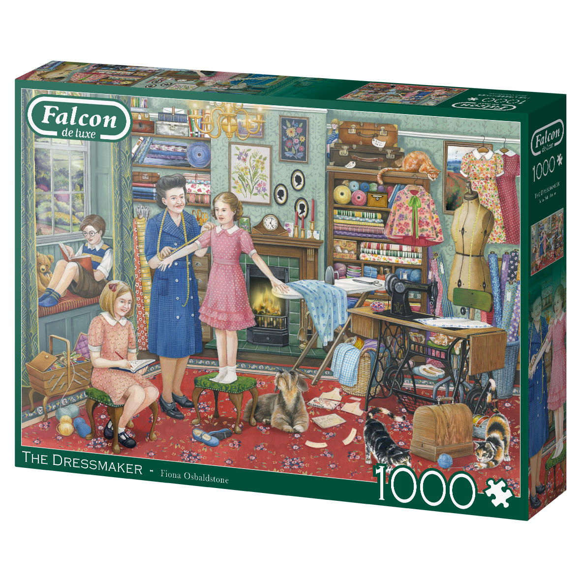 The Dressmaker – 1000 Piece Jigsaw Puzzle (Falcon De Luxe)