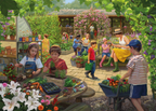 The Vegetable Garden – 1000 Piece Jigsaw Puzzle (Falcon de luxe)