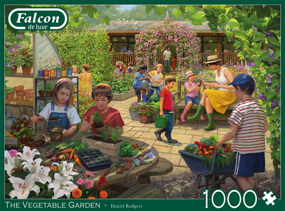 Falcon de luxe - The Vegetable Garden - 1000 Piece Puzzle