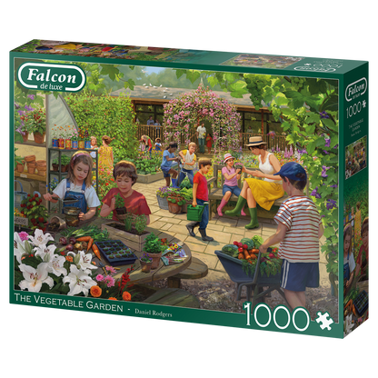 Falcon de luxe - The Vegetable Garden - 1000 Piece Puzzle