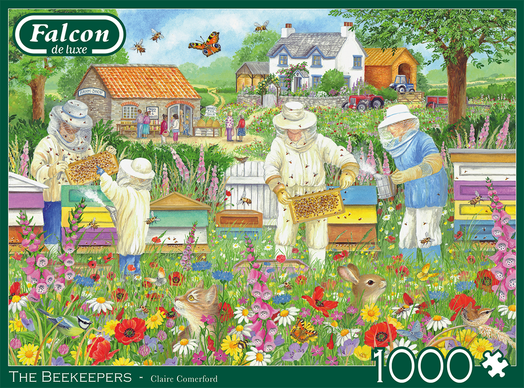 The Beekeepers – 1000 Piece Jigsaw Puzzle (Falcon de luxe)