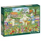 The Beekeepers – 1000 Piece Jigsaw Puzzle (Falcon de luxe)