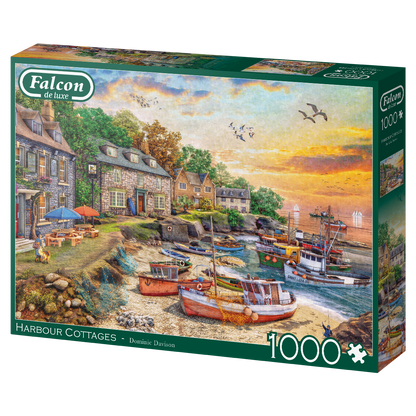 Falcon De Luxe - Harbour Cottage - 1000 Piece Jigsaw Puzzle