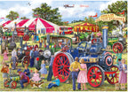 Steam Engine Rally – 1000 Piece Jigsaw Puzzle (Falcon De Luxe)