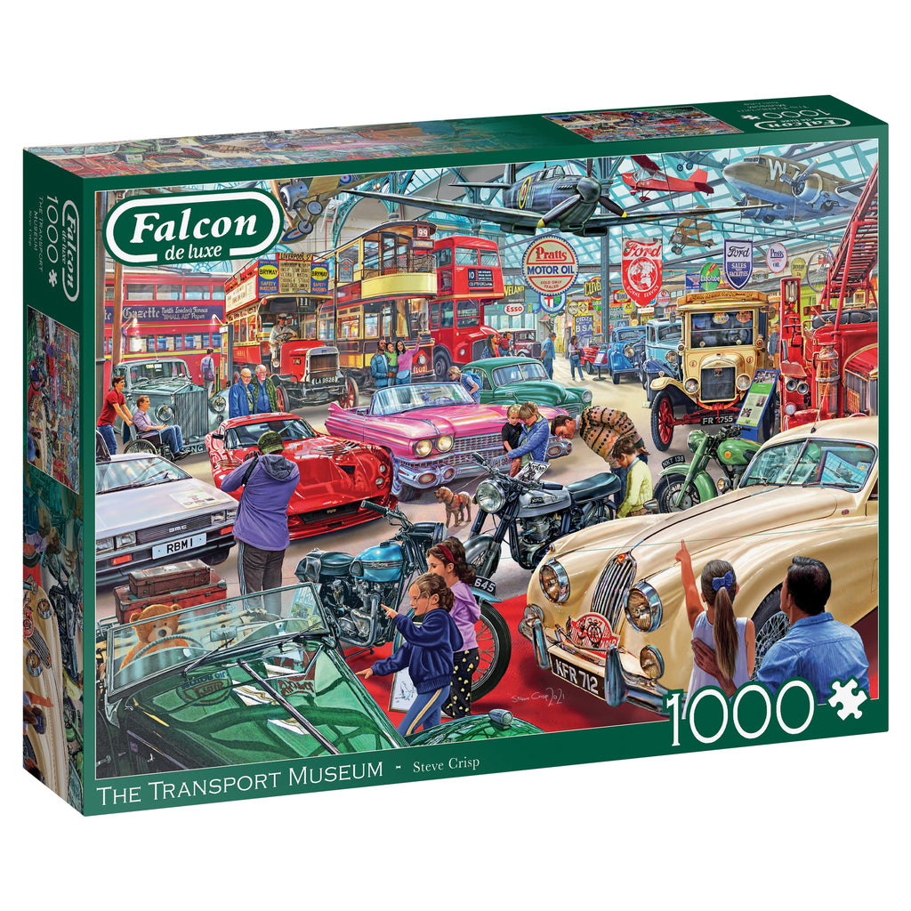 The Transport Museum – 1000 Piece Jigsaw Puzzle (Falcon De Luxe)