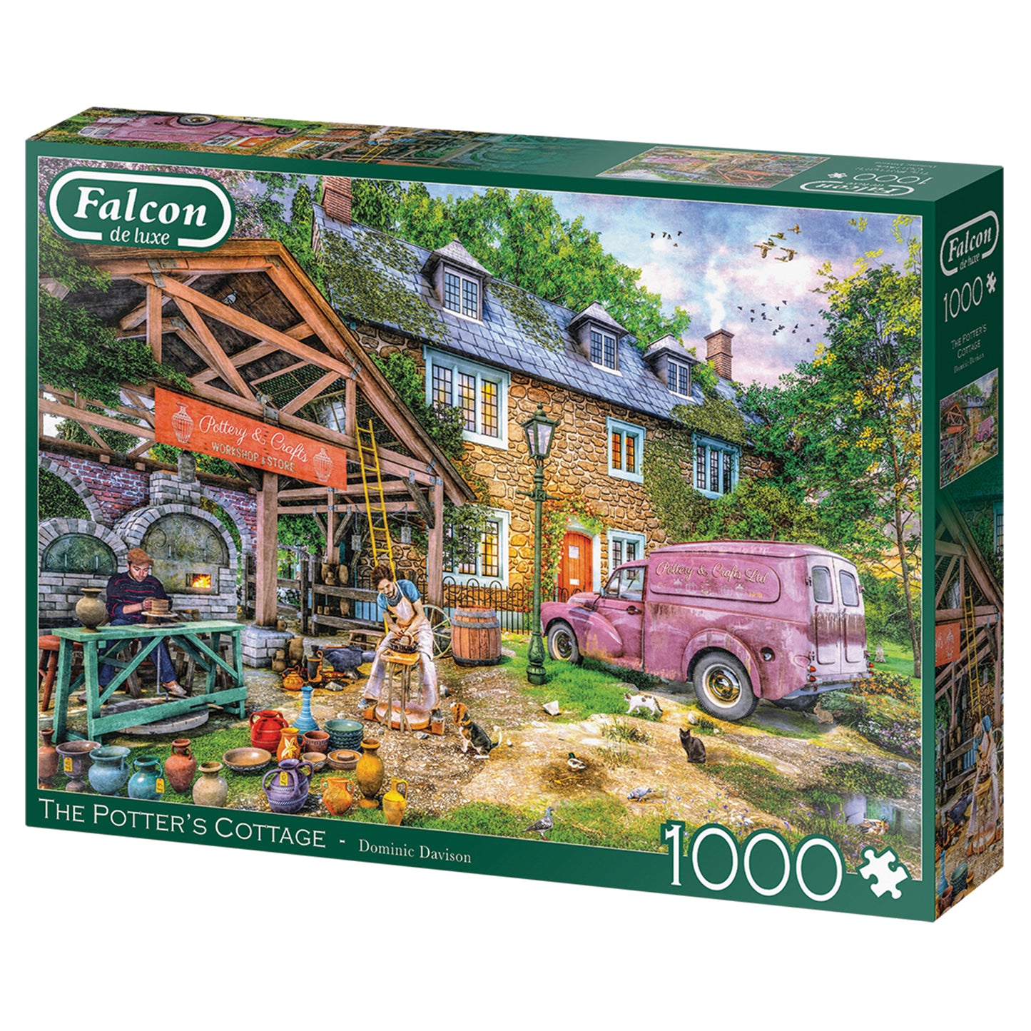 Falcon de luxe - Potters Cottage - 1000 Piece Puzzle