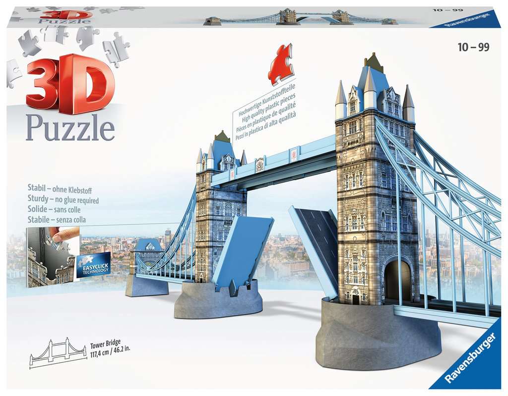 Tower Bridge 3D Puzzle, 216pc
