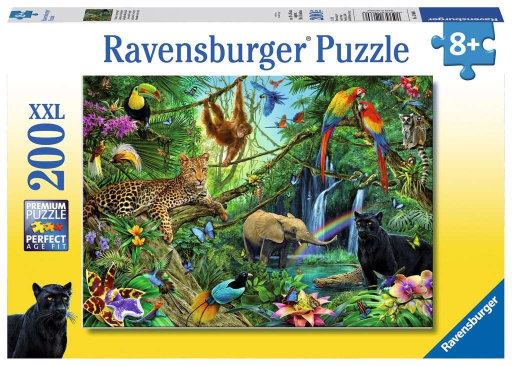 Jungle – 200 XXL Piece Jigsaw Puzzle (Ravensburger)