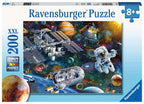 Cosmic Exploration – 200 XXLPiece Jigsaw Puzzle (Ravensburger) - Completed Puzzle