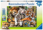 Big Cat Nap XXL – 200 Piece Jigsaw Puzzle (Ravensburger)