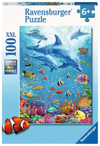 Pod of Dolphins – 100 XXL Piece Jigsaw Puzzle (Ravensburger)