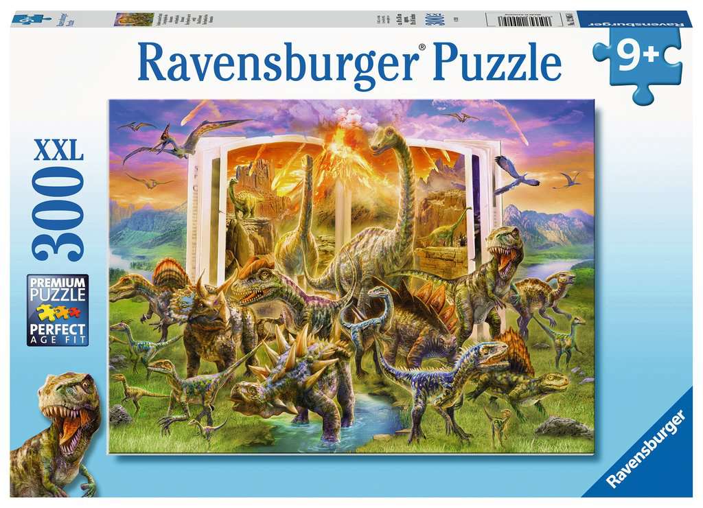 Dino Dictionary – 300 XXL Piece Jigsaw Puzzle (Ravensburger)