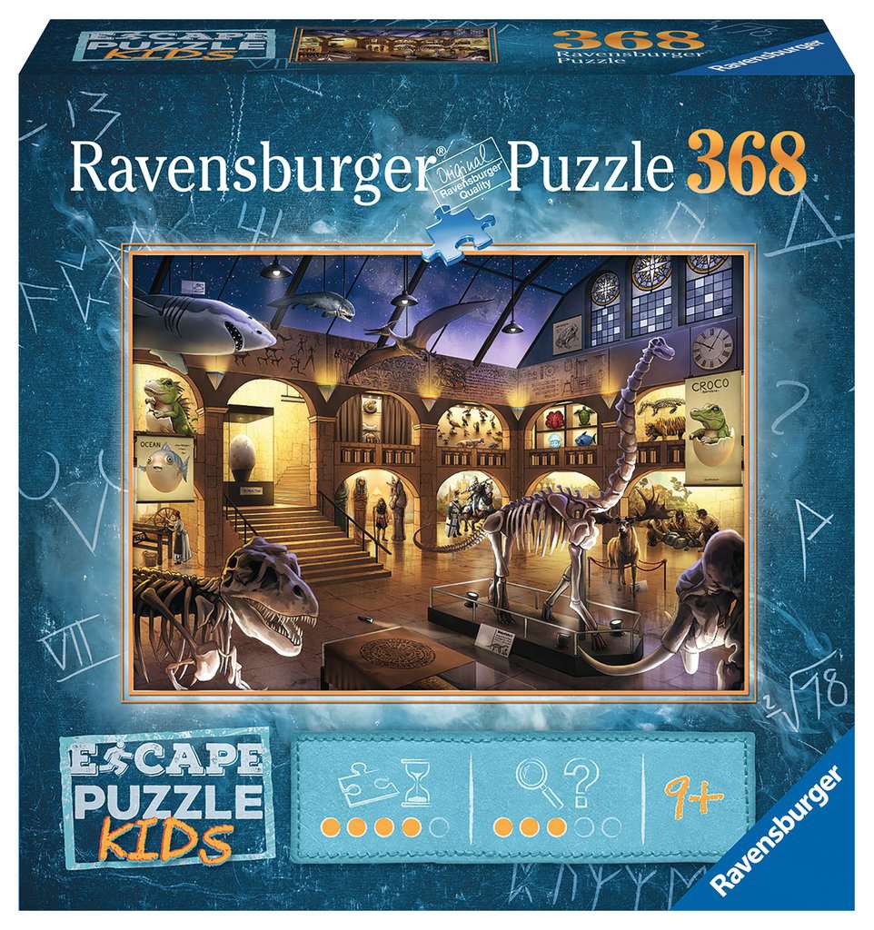 Escape Puzzle Kids: Museum – 368 Piece Jigsaw Puzzle (Ravensburger)